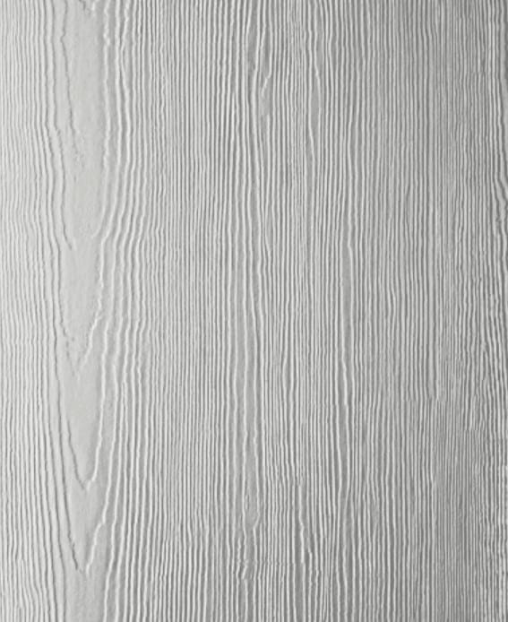 White HardiePanel vertical siding panel.