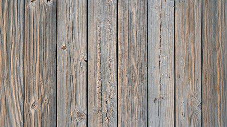 Old weathered wood decking.